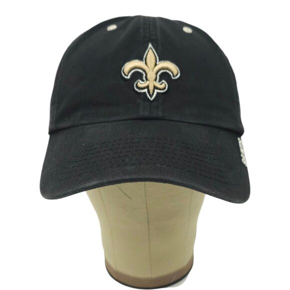 New Orleans Saints Patch NFL Apparel Strapback Cap 47 Brand Trucker Baseball Hat - Picture 13 of 13